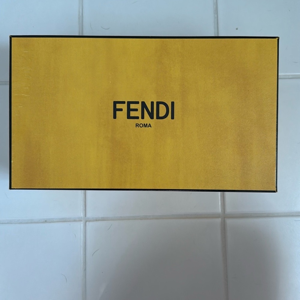 Fendi Mustard Yellow Box